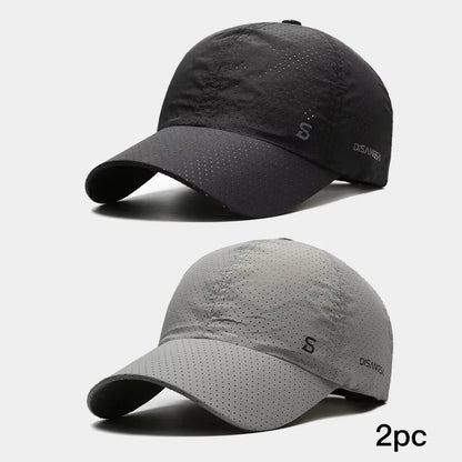 Men's Quick Dry Breathable Running Baseball Cap Outdoor Sun Hatq