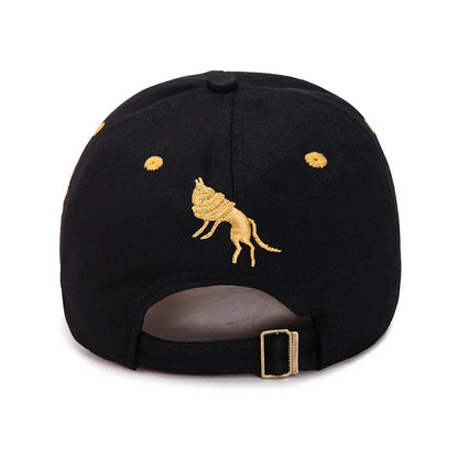 Totem Flame Baseball Cap Men S Women European American Net Red Spring Summer Sun Shading Smbroidered