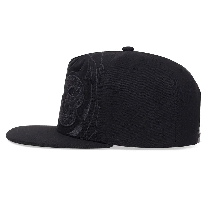 Unisex 23 Basketball Embroidery Hip-Hop Hats Spring Autumn Adjustable Casual Snapback Baseball Caps
