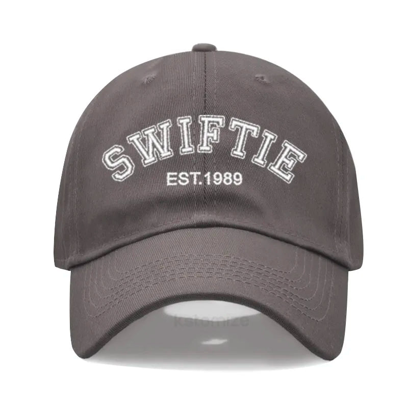 Swiftie 1989 Embroidery Baseball Cap Men Women Unisex Washed Cotton Dad Hat Sun Gift Fans Outdoor