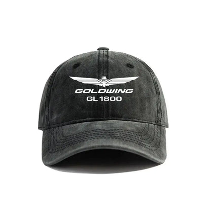 Goldwing Gl1800 Baseball Cap Distressed Hats Men Retro Outdoor Summer Adjustable Hat Casual