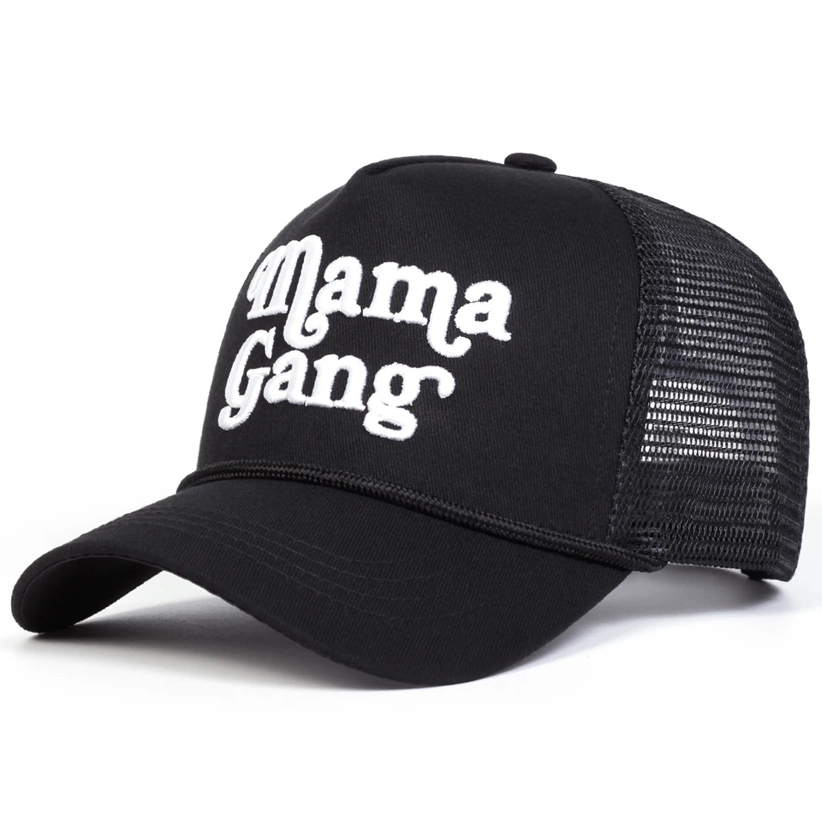 Unisex Mamagang Letter Embroidery Baseball Net Caps Spring Summer Outdoor Adjustable Casual Hats Hip