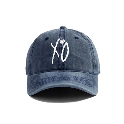 Xo Weeknd Baseball Cap Distressed Hats Men Retro Outdoor Summer Adjustable Dad Hat