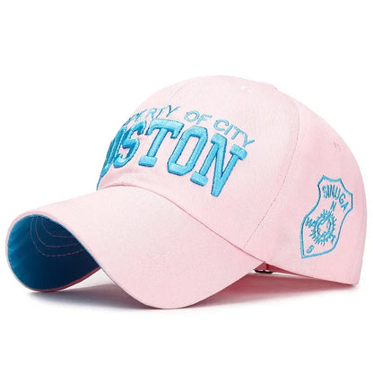 Boston Embroidered Baseball Caps Men Women Snapback Hats Designer Cap Gorras Hombre Originales Golf