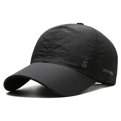 Men's Quick Dry Breathable Running Baseball Cap Outdoor Sun Hatq