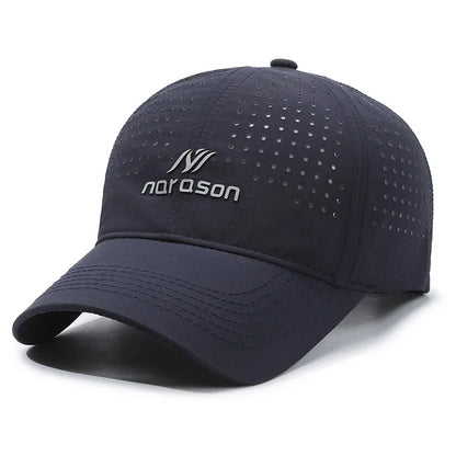 Sports Polyester Baseball Cap,  Quick-drying, Spring and Summer Leisure, Men'S Fashion Trend, Women'S Daily Outdoor Sports Cap