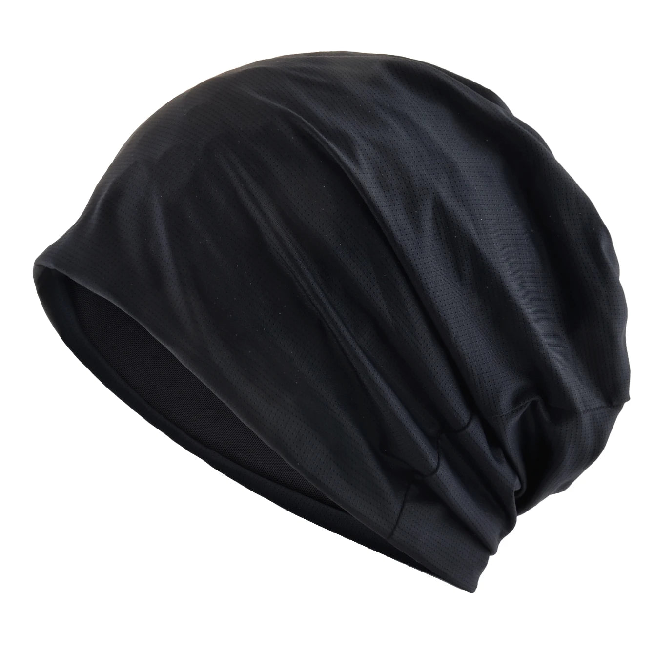 Spring Summer Unisex Skullies Beanies Double-Layer Breathable Mesh Soft Cool-Touch Solid Hat Men Outdoor Casual Sports Hat Women