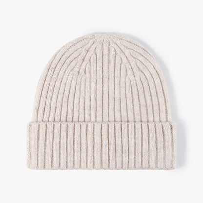 Cool Women Man Autumn Winter Thick Wool Beanie Hat Outdoor Earflaps Warm Knitted Cap Men - Thick