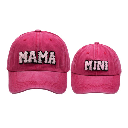 Cool Mama Mini Women Children Kids Cap Sets Spring Summer Outdoor Lady Female Boy Girls Baseball