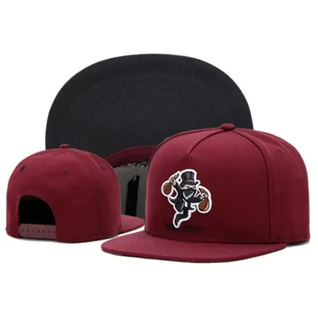 Luxury Brand Embroidery Retro Baseball Capsfor Men Women Bone Snapback Black Sports Hats Streetart
