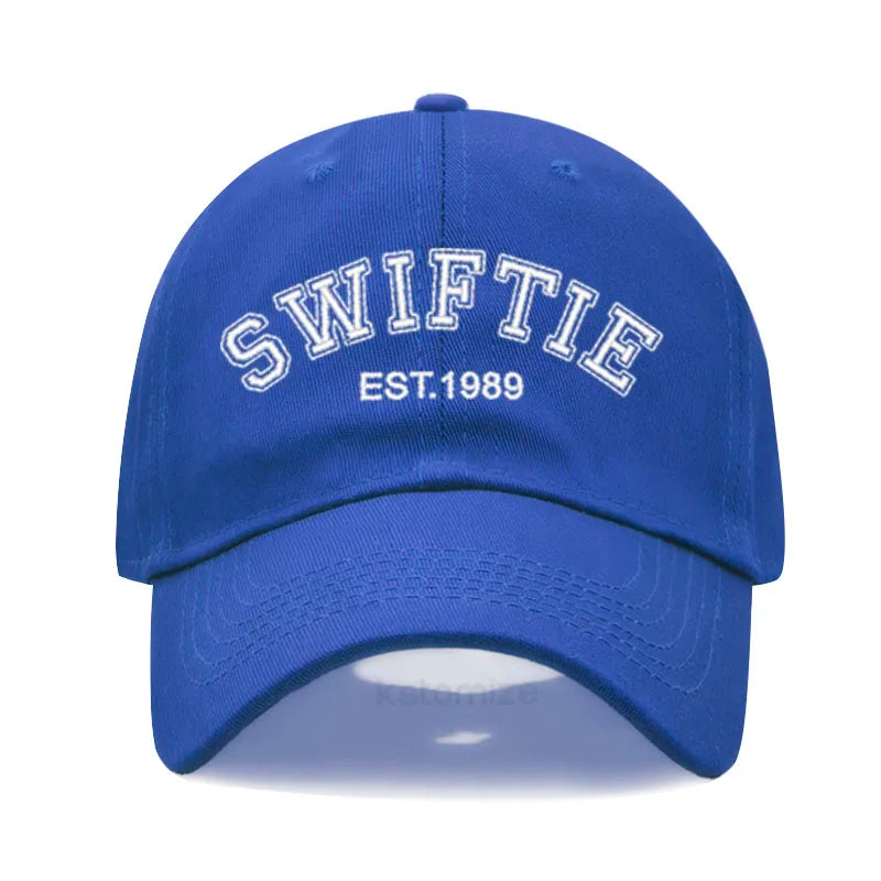Swiftie 1989 Embroidery Baseball Cap Men Women Unisex Washed Cotton Dad Hat Sun Gift Fans Outdoor