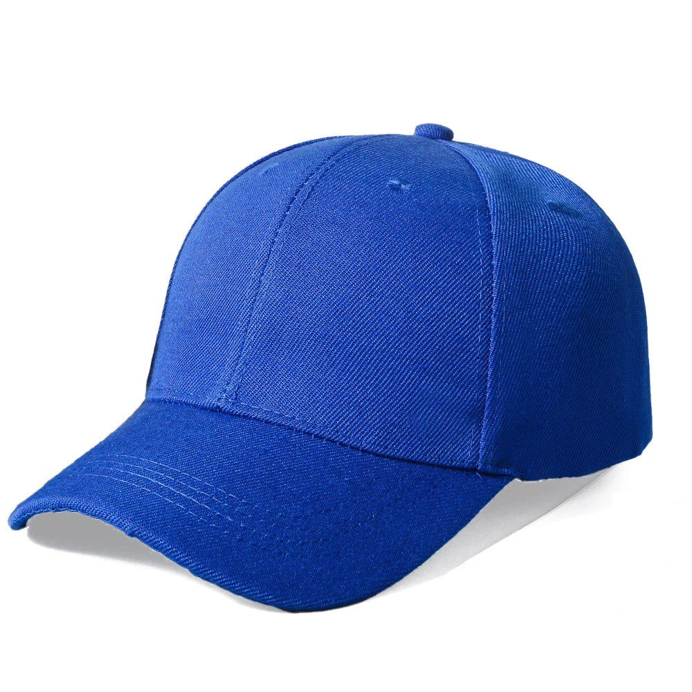 Classic Plain Baseball Cap Men Women Multi Colors Available