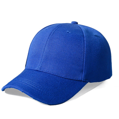 Classic Plain Baseball Cap Men Women Multi Colors Available