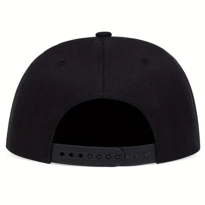 Unisex Flame Embroidery Hip-Hop Hats Spring Autumn Adjustable Casual Snapback Baseball Caps Outdoor
