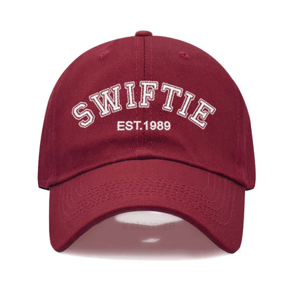 Swiftie 1989 Embroidery Baseball Cap Men Women Unisex Washed Cotton Dad Hat Sun Gift Fans Outdoor