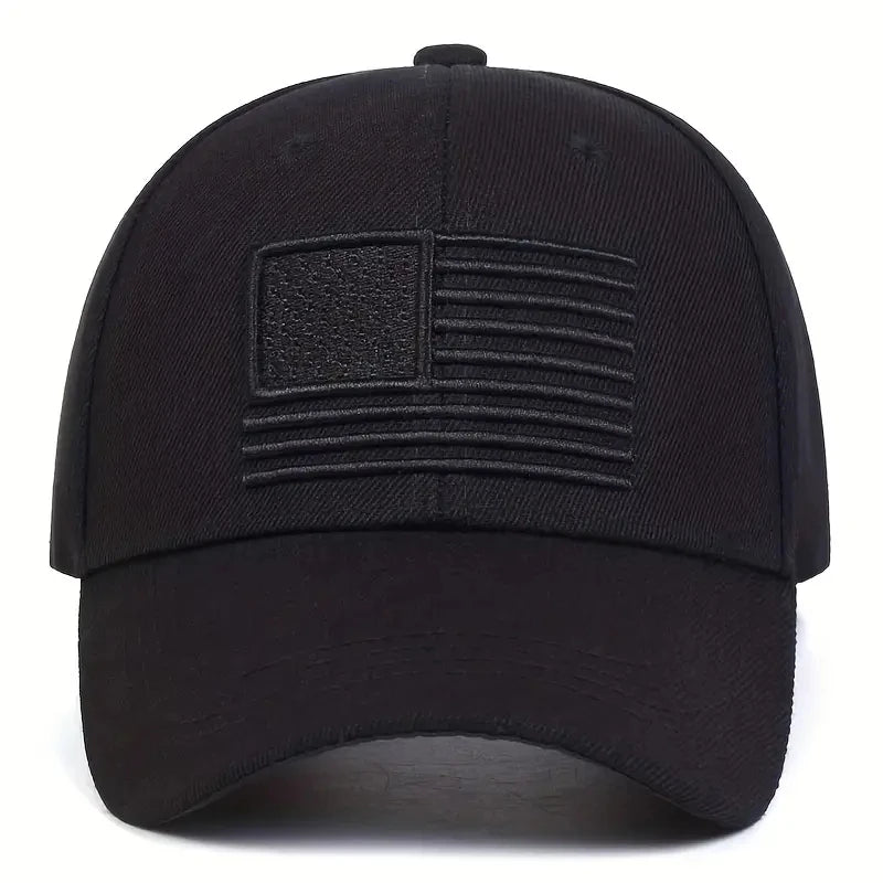 Cotton Baseball Cap Men Tactical Army Military Dad Hat American Usa Flag Hip Hop Sport Trucker Caps