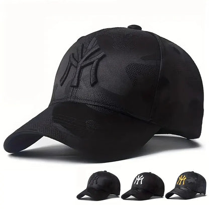 Letter Embroidery Camouflage Baseball Hats Spring Autumn Outdoor Adjustable Casual Sunscreen Hat
