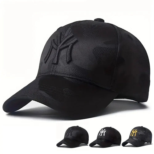 Letter Embroidery Camouflage Baseball Hats Spring Autumn Outdoor Adjustable Casual Sunscreen Hat