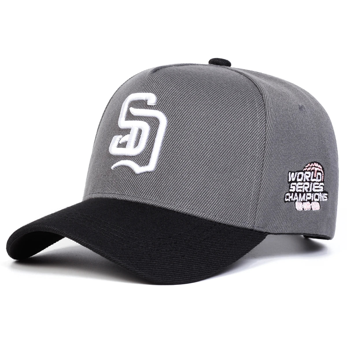 Unisex Sd Letter Embroidery Baseball Caps Spring Autumn Outdoor Adjustable Casual Hats Hip Hop Hat