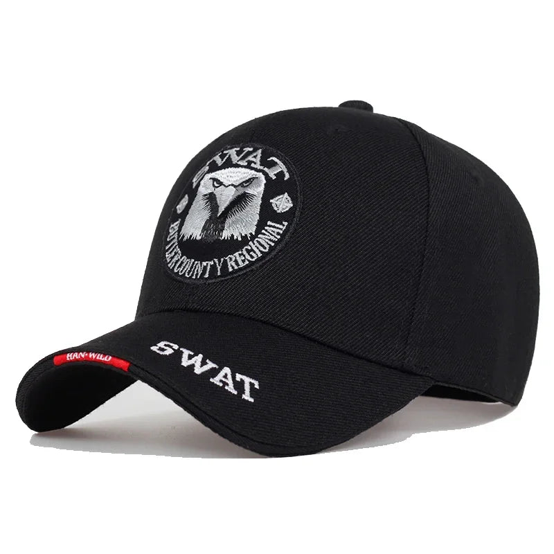 Unisex Eagle Embroidery Baseball Caps Outdoor Adjustable Spring Autumn Casual Sunscreen Hat