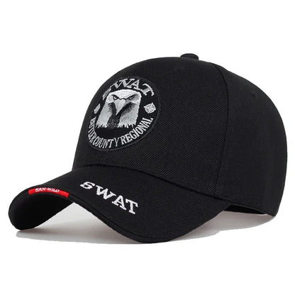 Unisex Eagle Embroidery Baseball Caps Outdoor Adjustable Spring Autumn Casual Sunscreen Hat