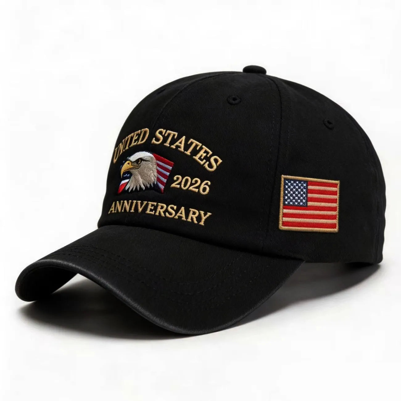 250th Anniversary Twill Baseball Cap Unisex Sun Hat Visor