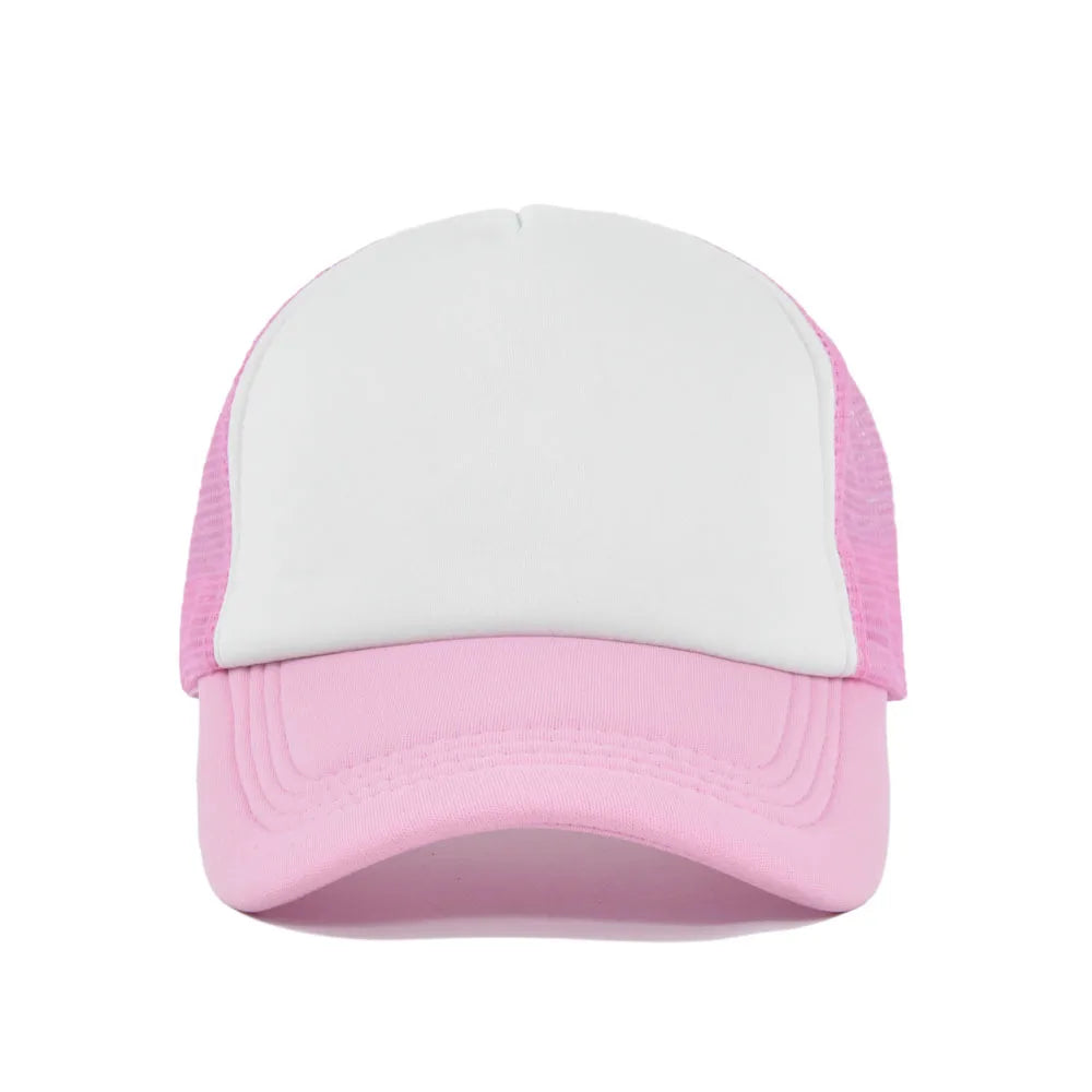 New 2026 Summer Mesh Baseball Cap for Unisex High Quality Adjustable Breathable Trucker Outdoor Sport Sun Hat Snapback Casquette