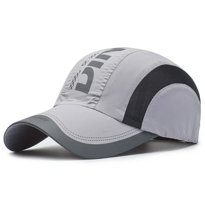 2024 New Summer Men Baseball Cap Sport Running Quick Drying Hat Women Outdoor Fashion Adjustable Golf Caps For Male Snapback Cap