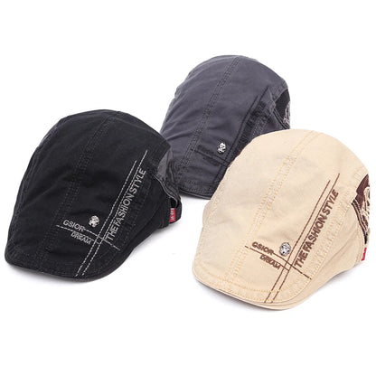 Aumnr Autdoor Sports Cotton Berets Caps Men Women Casual Peaked Letter Embroidery Hats Casquette Cap