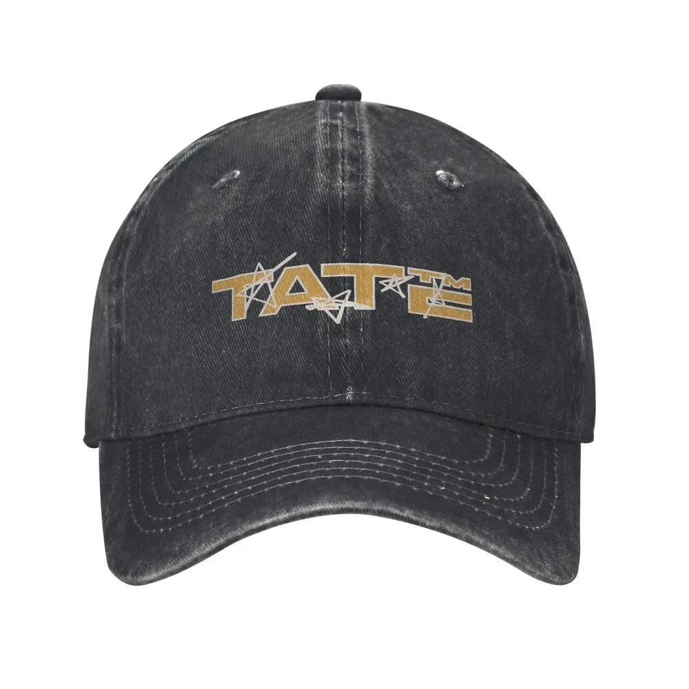 Retro T8 So Close What Tate Mcrae Baseball Cap Men Women Distressed Denim Sun Outdoor Summer
