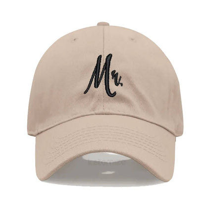 Matching Mr Mrs Baseball Cap Men S Women Cotton Embroidery Sport Golf Caps Bridal Gift Newlywed