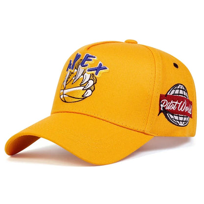 Unisex Bear Claw Basketball Apex Embroidery Baseball Caps Spring Autumn Outdoor Sunscreen Hat