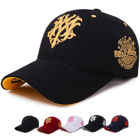 Fashion Baseball Caps Snapback Hats Men Women Adjustable 3D Totem Embroidery Hip Hop Hats Summer Outdoor Casual Sun Visors Caps