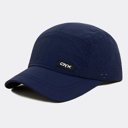 A Men'S Short-Brim Cap, New Summer Style, Breathable And Quick-Drying Baseball Hat, Lightweight Soft-Top Duckbill Cap for Women