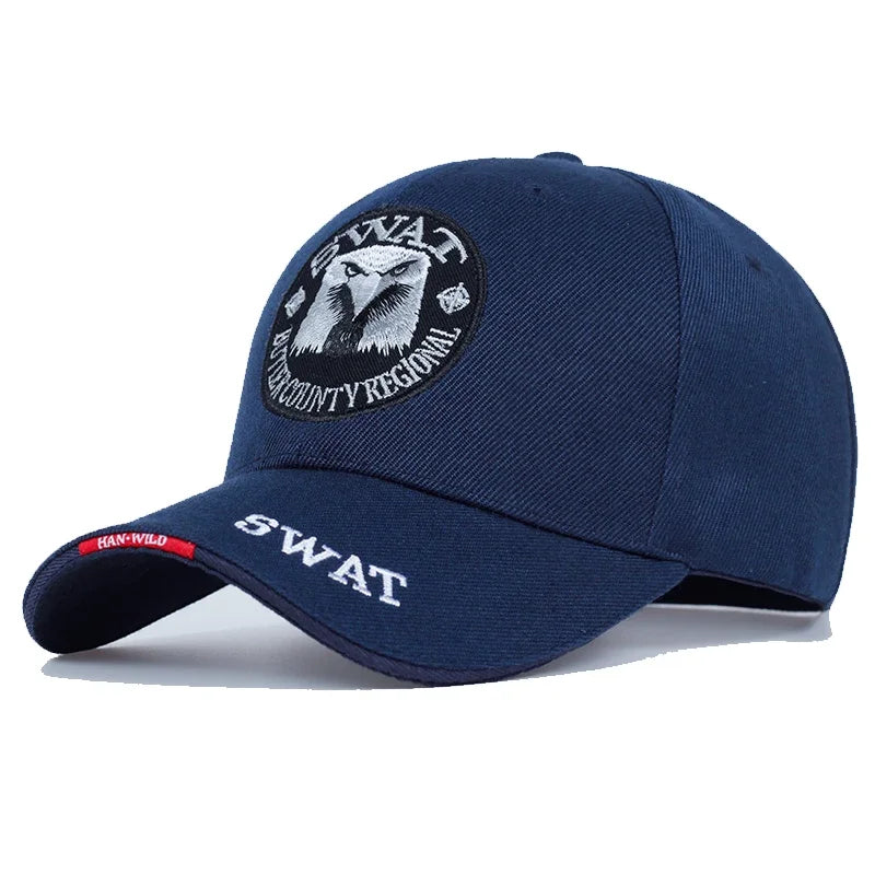 Unisex Eagle Embroidery Baseball Caps Outdoor Adjustable Spring Autumn Casual Sunscreen Hat