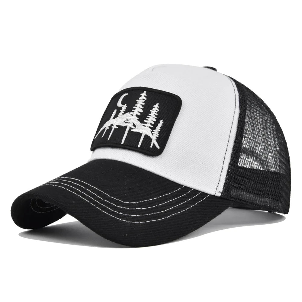 Spring Summer High Quality Mesh Baseball Cap for Unisex Adjustable Cotton Fashion Hip Hop Streetwear Outdoor Sports Hat Snapback