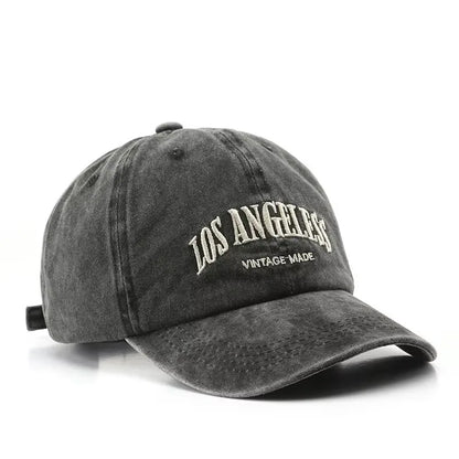 Cotton Baseball Cap Men Women Embroidery Hat Soft Top Caps Casual Retro Snapback Hats Unisex - Soft