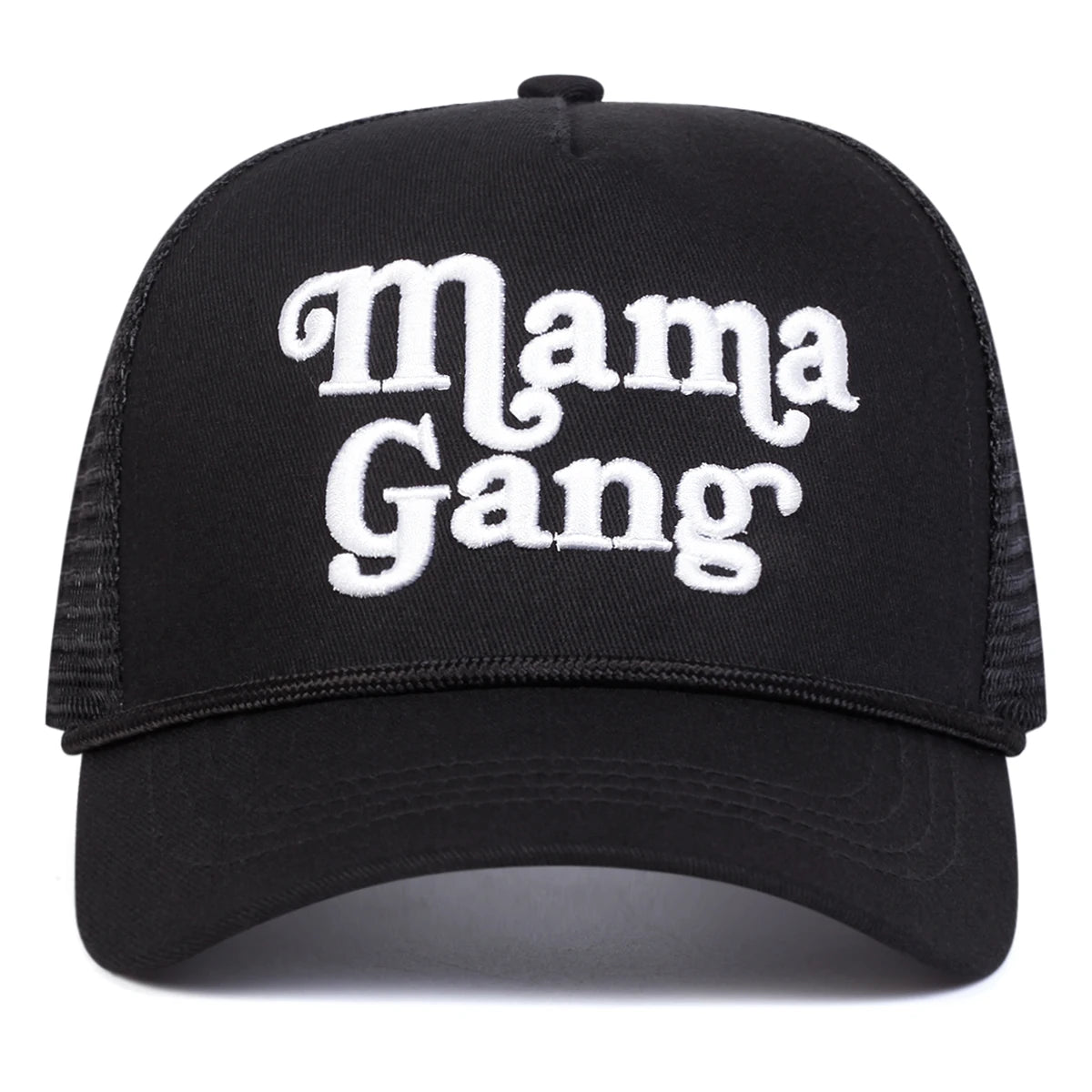 Unisex Mamagang Letter Embroidery Baseball Net Caps Spring Summer Outdoor Adjustable Casual Hats Hip