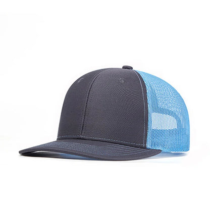 Summer Mesh Baseball Cap Men Women Slight Curved Snapback Trucker Hat Unisex Casual Outdoor