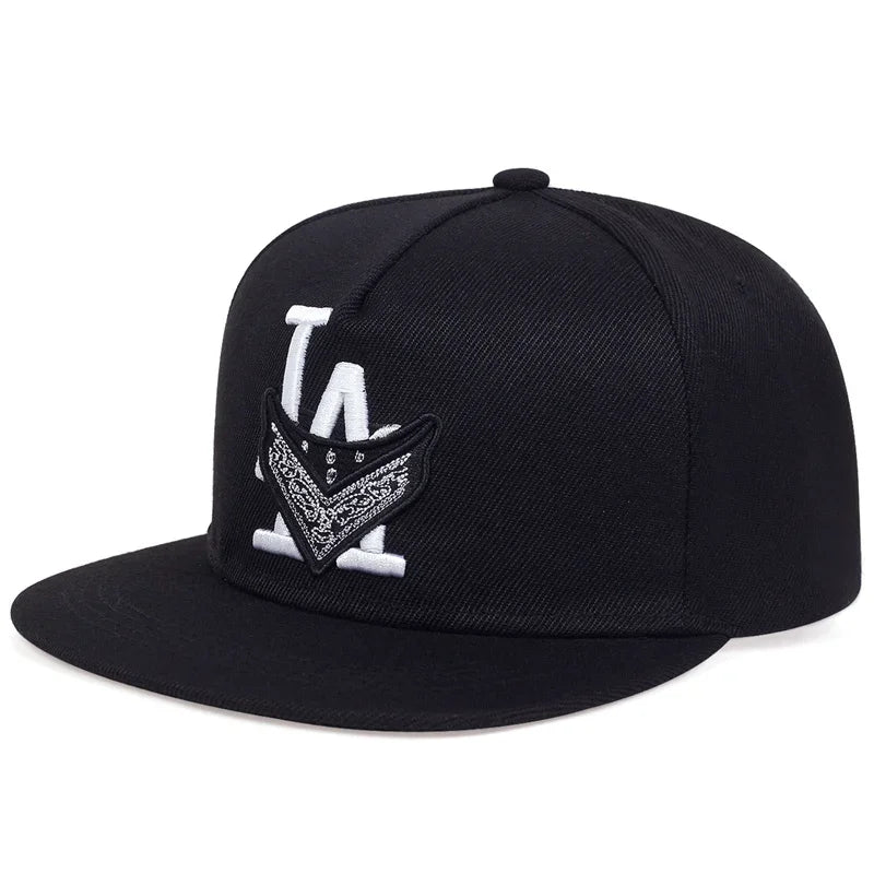 Unisex Los Angeles Embroidery Baseball Hats Spring Autumn Outdoor Adjustable Casual Hip-Hop Trucker