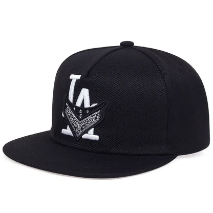 Unisex Los Angeles Embroidery Baseball Hats Spring Autumn Outdoor Adjustable Casual Hip-Hop Trucker