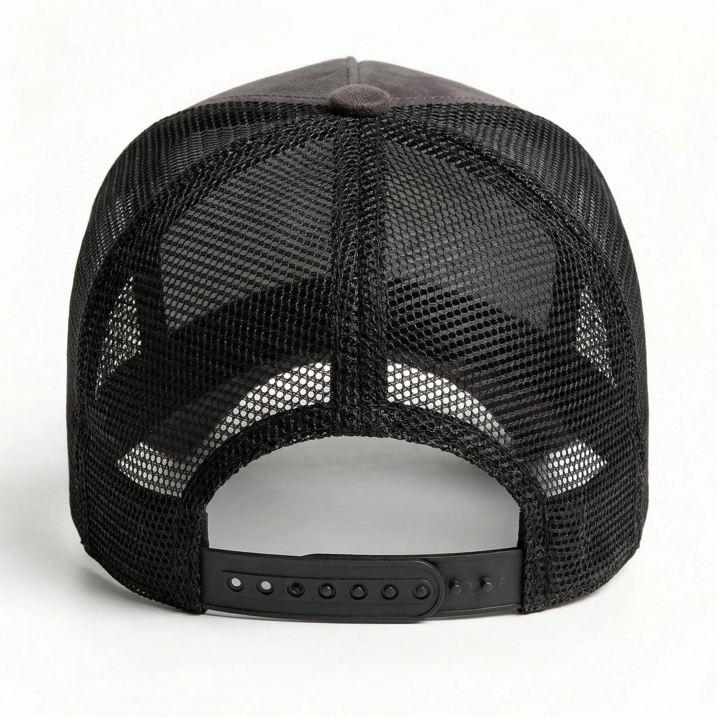 Letter Embroidered Baseball Cap Suede Breathable Mesh Truck Driver Men Women Sun