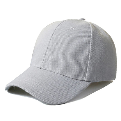 Classic Plain Baseball Cap Men Women Multi Colors Available