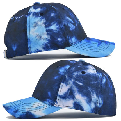 Unisex Spring Summer Dyed Baseball Cap Korean Version Trendy Hat Men Women Outdoor Sun Protection