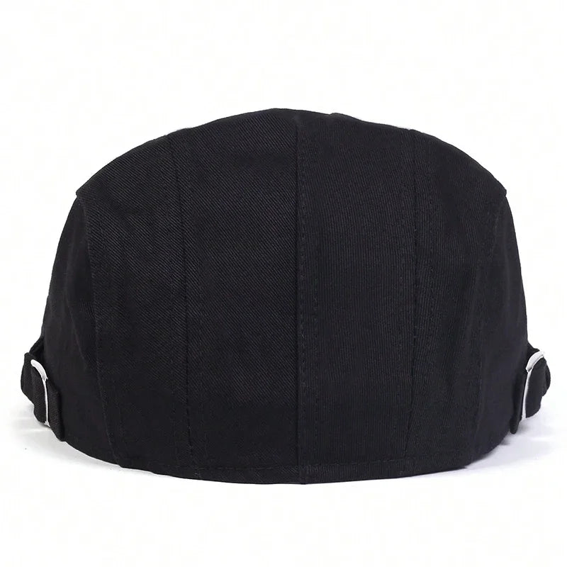 Men Light Board Solid Color Berets Newsboy Caps Hip Hop British Painters Hats Spring Summer