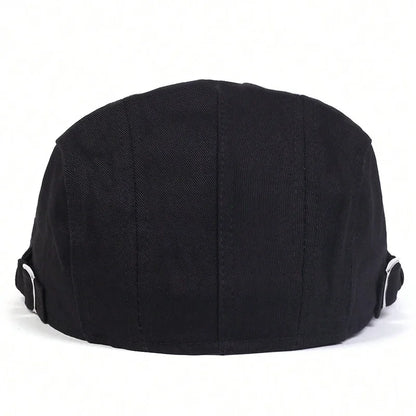 Men Light Board Solid Color Berets Newsboy Caps Hip Hop British Painters Hats Spring Summer