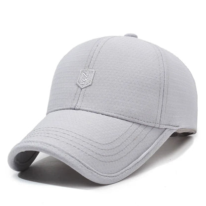 Spring Summer Mesh Baseball Cap Outdoor Sports Breathable Sunshade Sunscreen Simple Casual Men S