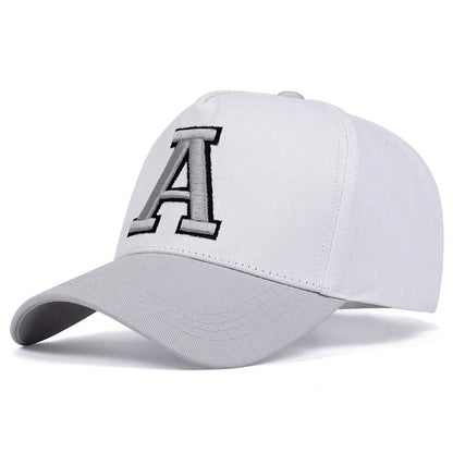 Unisex Stereoscopic Letter Embroidery Baseball Caps Spring Autumn Outdoor Adjustable Casual Hats