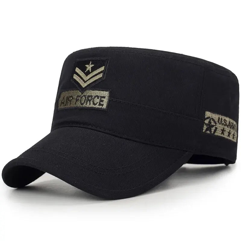 Four Seasons Hat Mens Korea Spring And Autumn Baseball Cap Cotton Outdoor Sun Protection Cap Camouflage Embroidery Cap