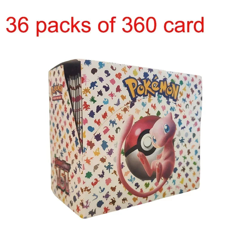 360 Pokémon TCG English Cards – Destined Rivals, Prismatic Evolutions, Scarlet & Violet 151 & Paldean Fates Booster Set